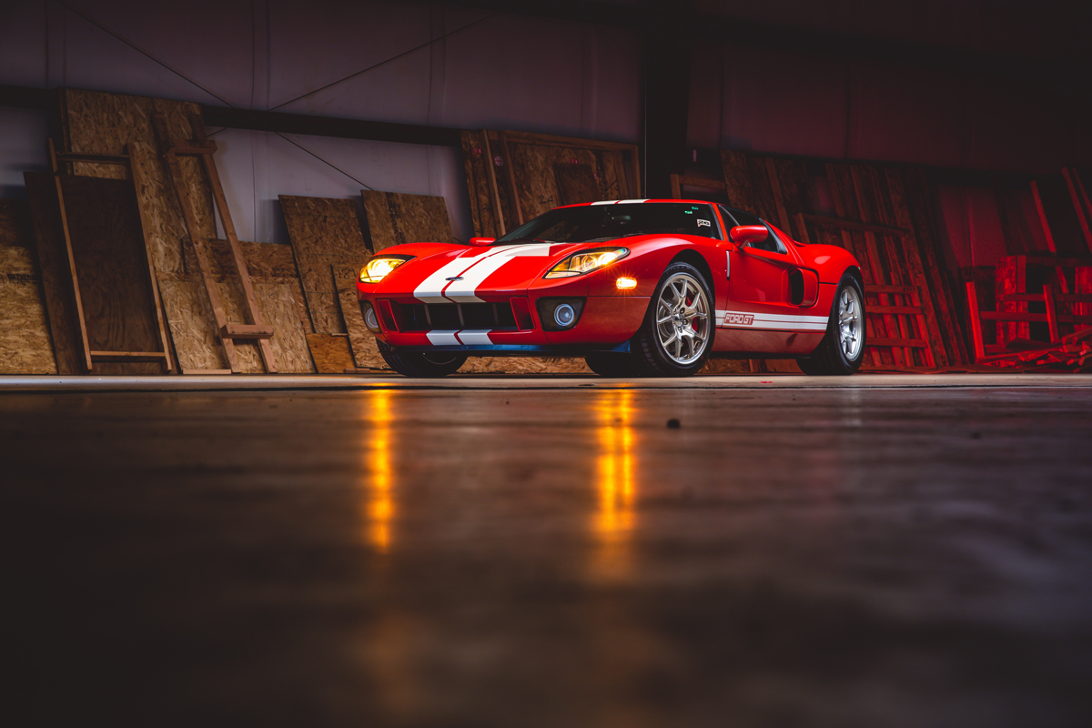 Front of 2006 Ford GT offered by RM Sotheby’s through an Online Only platform 2019